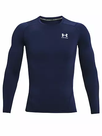 UNDER ARMOUR | Maglietta da fitness da uomo UA HeatGear® Armour Compression | dunkelblau